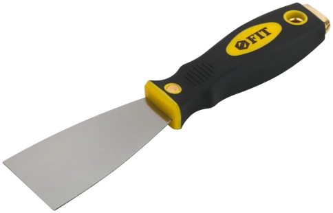 Шпатель для удаления ржавчины Профи, толщ.лезвия 1 мм, 2-хкомп.ручка с метал.бойком 2" (50 мм) фото 2