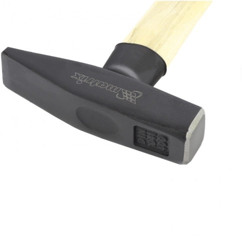 Молоток слесарный, квадратный боек, деревянная рукоятка 400 гр. Matrix фото 2