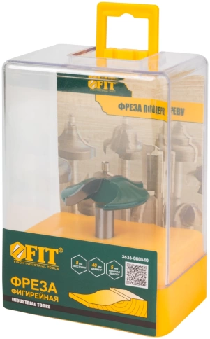 Фреза фигирейная горизонтальная DxHxL:40х5х44 мм фото 3