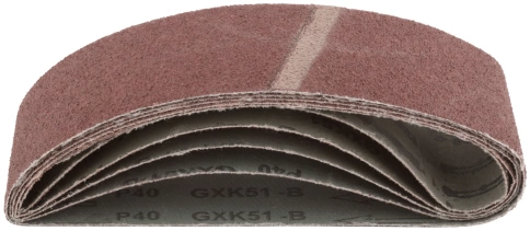 Ленты шлифовальные бесконечные, водостойкие, тканевая основа, 75 х, 5 шт. Р 40 фото 2