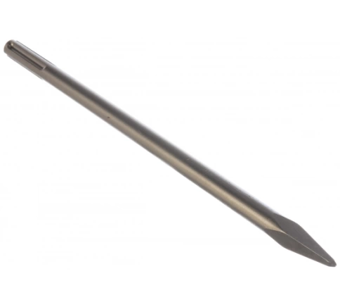 Зубило пикообразное SDS-MAX, легиров.сталь 25х18х400 мм фото 1