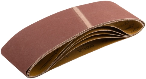 Ленты шлифовальные бесконечные, водостойкие, тканевая основа, 75 х, 5 шт. Р 320 фото 4