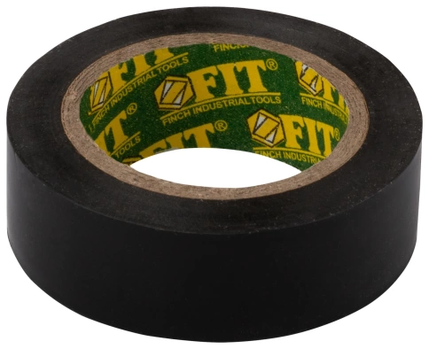 Изолента ПВХ х х 10 м черная фото 4