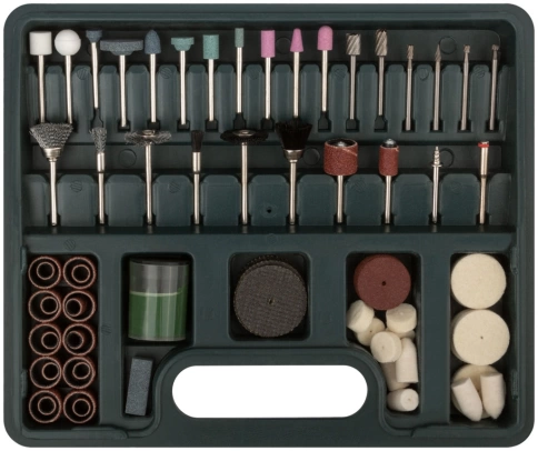 Набор насадок для гравировальной машины в чемоданчике 100 шт. фото 1