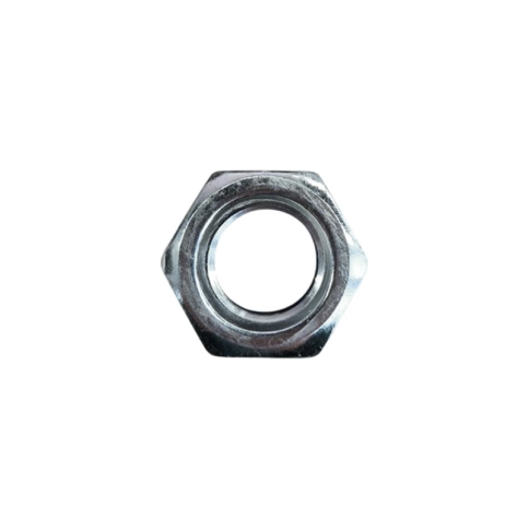 Гайка со стопорным кольцом М20 DIN 985 оцинкованная фото 3