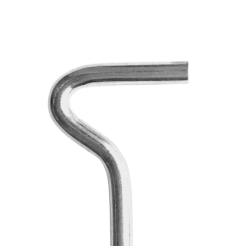 Крючок ветровой КР-100/1 оцинкованный с шурупом-кольцо фото 3