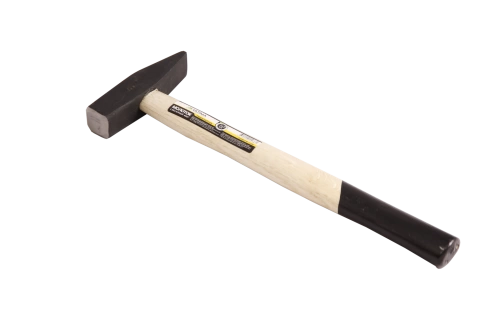 Молоток слесарный, квадратный боек, деревянная рукоятка 300 гр. Ultima фото 1
