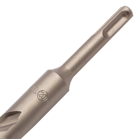 Бур по бетону Cobalt W-tip, двойная спираль, SDS-Plus, 20х460 мм Denzel  фото 3