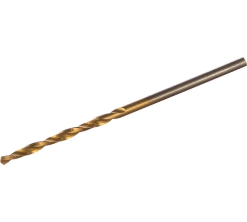 Сверло по металлу HSS нитридтитановое покрытие, цилинрич. хвостовик 2,0 мм Matrix фото 1