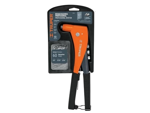 Заклепочник профессиональный RE-9X + 60 заклепок фото 1