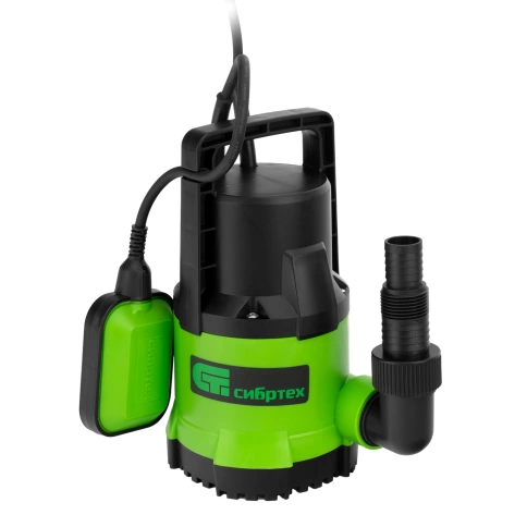 Насос дренажный для чистой воды СДН500-5 500 Вт 8000 л/ч подъем 8 м Сибртех фото 1