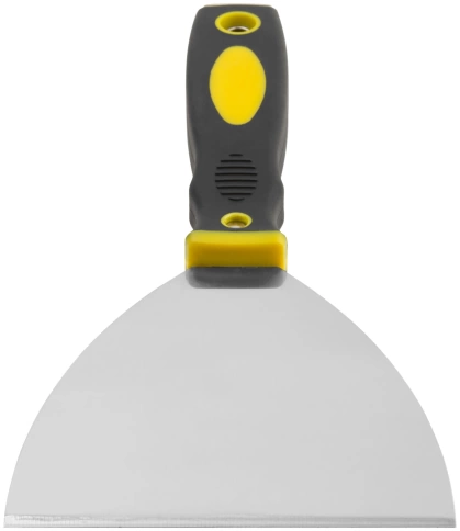 Шпатель для удаления ржавчины Профи, толщ.лезвия 1 мм, 2-хкомп.ручка с метал.бойком 5" (125 мм) фото 4