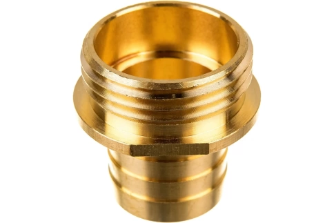 Штуцер для шланга 1" с наружной резьбой G1" Denzel фото 1