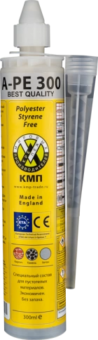 Анкер химический КМП А-РЕ 300 мл полиэстер фото 1