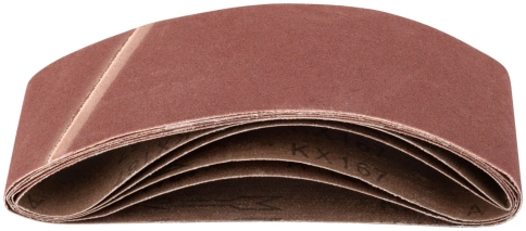 Ленты шлифовальные бесконечные, водостойкие, тканевая основа, 75 х 457 мм, 5 шт. Р 120 фото 2