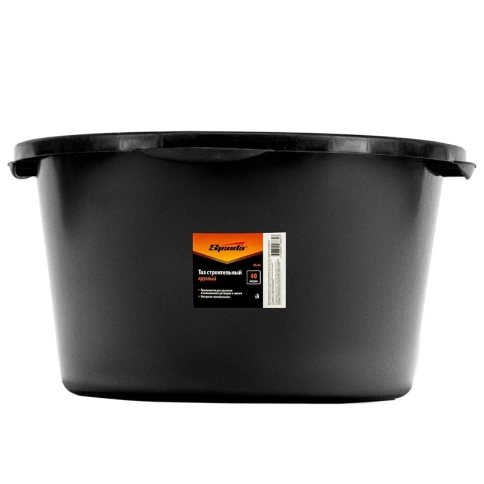 Таз строительный круглый 40 л, Sparta фото 2
