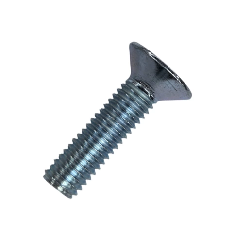 Винт потай 6х25 мм с внутр. шестигр. DIN 7991 класс прочности 10.9, полная резьба, оцинкованный фото 1