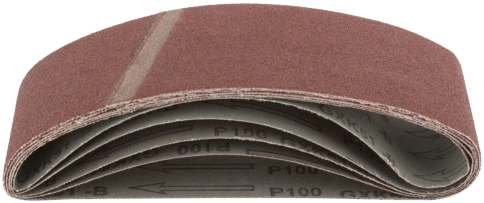 Ленты шлифовальные бесконечные, водостойкие, тканевая основа, 75 х, 5 шт. Р 100 фото 5