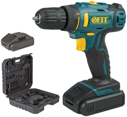 Дрель-Шуруповерт акк.18,0 В; 0-400/1450 об/мин, кейс фото 1