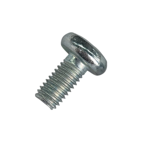 Винт с полукруглой головкой М3х12 мм DIN 7985, оцинкованный, полная резьба фото 1