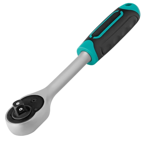 Ключ-трещотка с быстрым сбросом 3/8 CrV 72 зуба Stels  фото 2