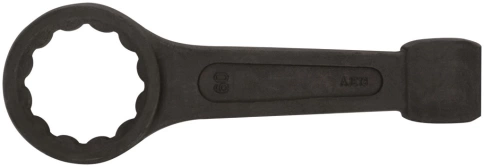 Ключ накидной ударный 60 мм фосфатированные покрытие CrV фото 1