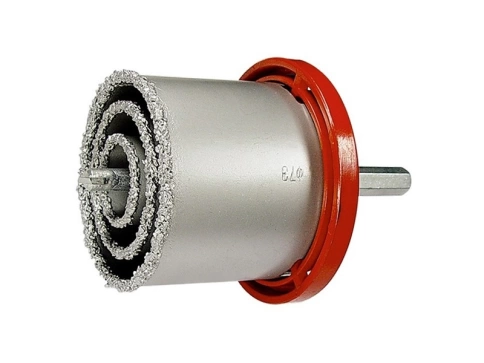 Набор коронок по керам. плитке, шестигранный хвостовик 33-53-67-73 мм Matrix фото 2