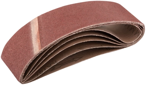 Ленты шлифовальные бесконечные, водостойкие, тканевая основа, 75 х, 5 шт. Р 60 фото 1