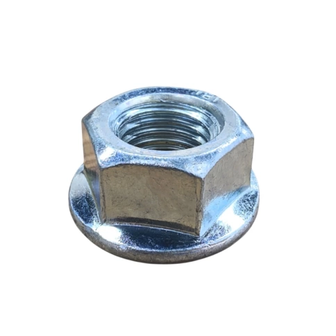 Гайка с фланцем М6 DIN 6923 оцинкованная фото 2