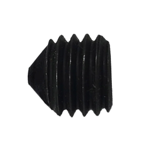 Винт установочный с внутр. шестигранником 4х4 мм, класс прочности 12.9 DIN 914 черный фото 1