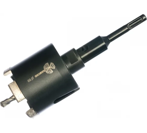 Коронка по бетону, алмазная, 68 мм фото 1