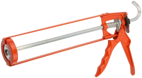 Пистолет для герметика 225 мм скелетный усиленный фото 2