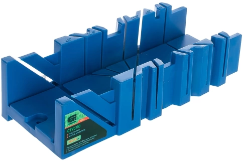 Стусло пластиковое, 6 углов для запила, 300х90 мм Сибртех фото 1