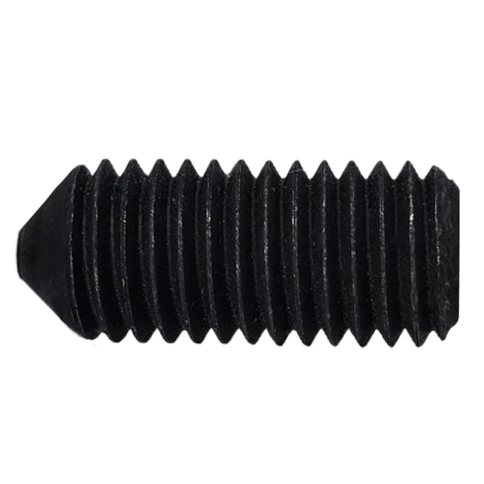 Винт установочный с внутр. шестигранником 12х30 мм, класс прочности 12.9 DIN 914 черный фото 1