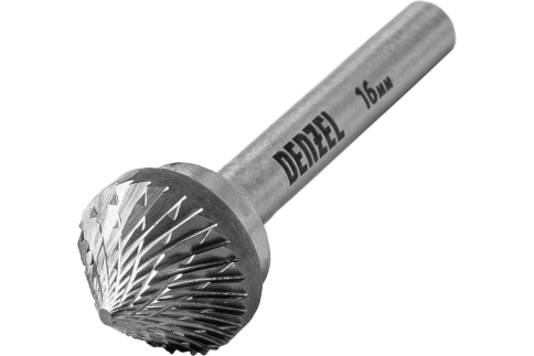 Борфреза твердосплавная по металлу зенкер 90град., тип К, 16 мм. Denzel фото 1