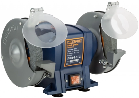 Станок точильный 250 Вт; 2950/2950 об/мин; индукцион.мотор MAX-PRO фото 1