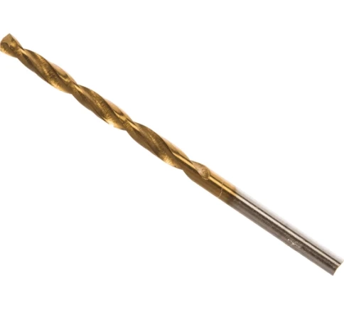 Сверло по металлу HSS нитридтитановое покрытие, цилинрич. хвостовик 3,0 мм Matrix фото 1