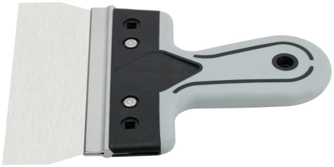 Шпатель фасадный Профи, нержавеющая сталь, прорезиненная ручка фото 8