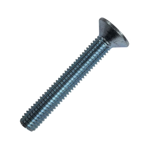 Винт потай 4х35 мм DIN 7991 класс прочности 8.8, полная резьба, оцинкованный фото 1