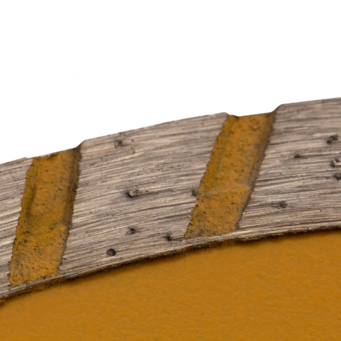 Диск отрезной алмазный сегментный турбо сухое резание Denzel фото 3