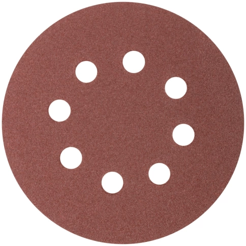 Круг абразивный шлифов.перфорир. на ворсовой основе 125 мм Р180 5 шт Cutop Profi   фото 1