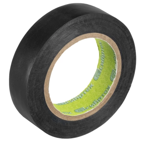 Изолента ПВХ 15 мм х 10 м (черная) Сибртех фото 1