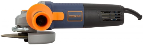 Шлифмашина угловая 760 Вт; 11000 об/мин, быстрозажим.кожух, антивибр.руч.,доп.щетки. MAX-PRO фото 2