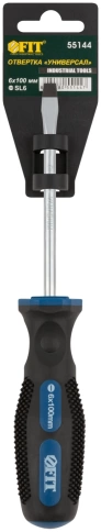 Отвертка Универсал, CrV сталь, прорезин.ручка, Профи SL фото 3