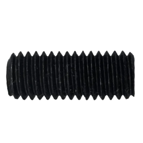 Винт установочный с внутр. шестигранником 6х25 мм, класс прочности 12.9 DIN 913 тупой конец, черный фото 1