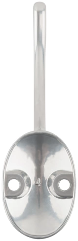 Крючок-вешалка двойной хром  фото 4