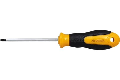 Отвертка PH2x150 мм, магнитная, кожаная рукоятка Ultima фото 1