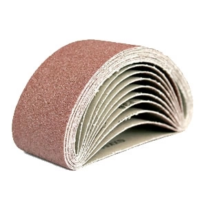 Шлифлист на тканевой основе для ленточных машин 75х457мм Р100 3 шт фото 1