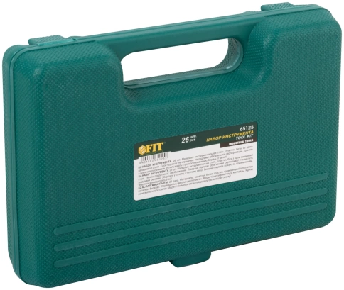 Набор инструментов 26 предметов пластиковый чемодан фото 3