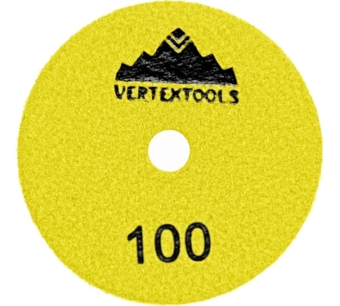 Круг алмазный гибкий для полировки мрамора сухое шлифование 100 фото 1